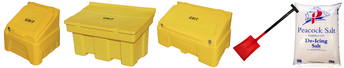 Buy Grit Bins and Salt Bins for Ice and Snow Removal