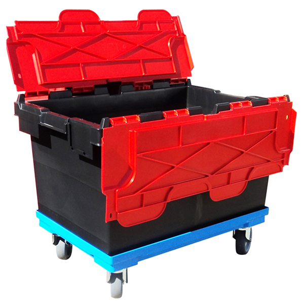 PLAFOPE 8Pcs Box Wheel Heavy Duty Caster Heavy Duty Storage Bins
