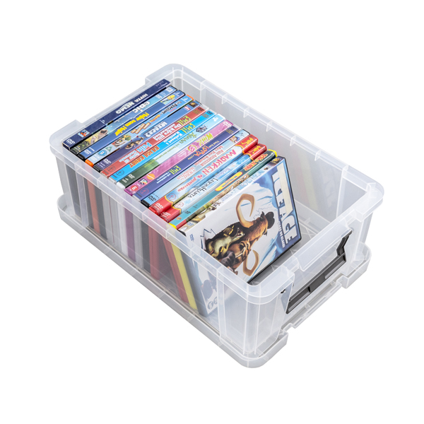 Clear 10 Litre Plastic Storage Boxes