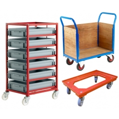 Trucks, Trolleys and Dollies for the Workplace