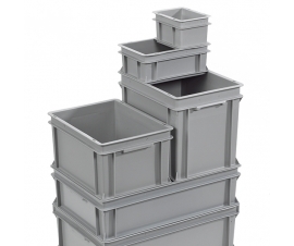 Grey Range Euro Stacking Containers > Without Lids > Plastor