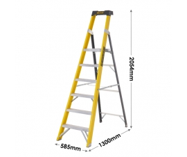 3 Way Glass Fibre Stepladder | Plastor