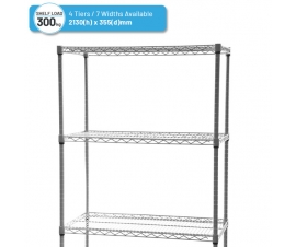 Extra Height Perma Plus Wire Shelving Bay