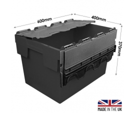 70 Litre ALC Container With Black Lid