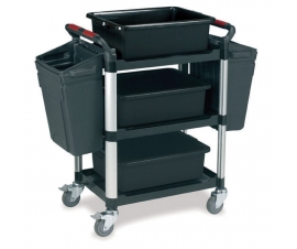 3 Shelf Trolley with Accessories