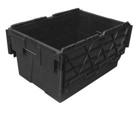 Black Plastic Crates