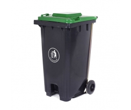 240 Litre Wheeled Bin With Green Lid