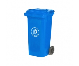 120 Litre Blue Wheeled Bin