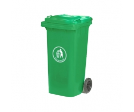 120 Litre Green Wheeled Bin