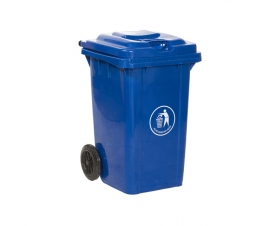 80 Litre Wheeled Bin In Blue