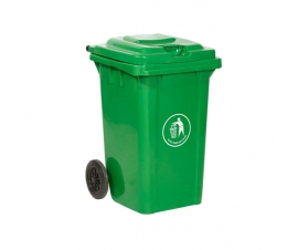 80 Litre Wheeled Bin In Green