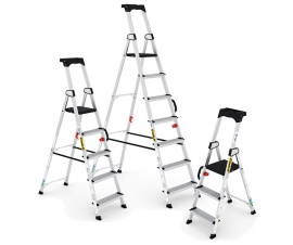 Professional Stepladder with Carry Handle Group