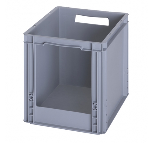 30 Litre Plastic Container with Open Front