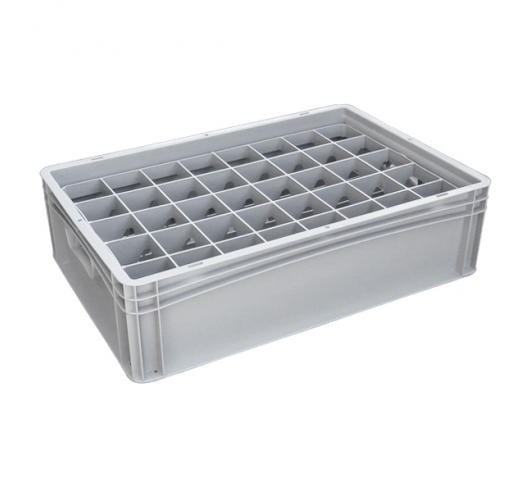 Basicline Euro Container With 40 Compartments