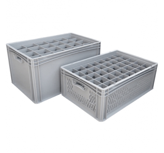 Solid And Ventilated Bottle Crates Available