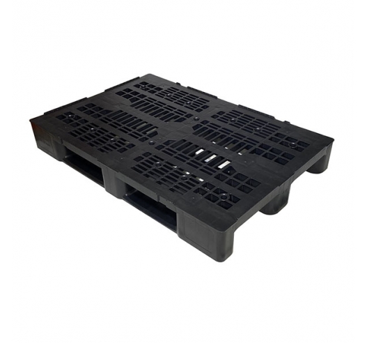 Medium Duty Plastic Pallet With 3 Runners