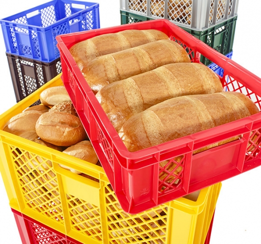 Bread Containers with Contents