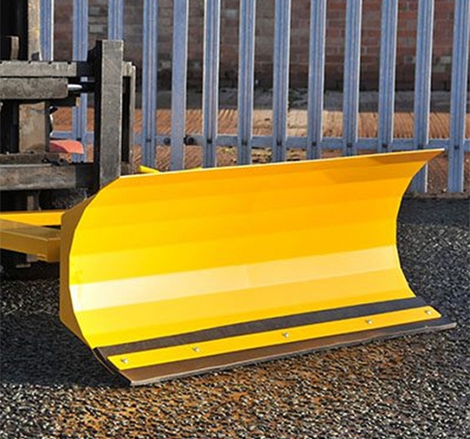 Example of Forklift Snow Plough