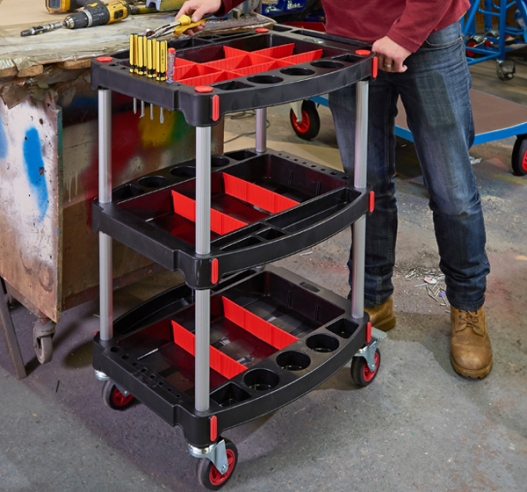 Tool Trolley In Use