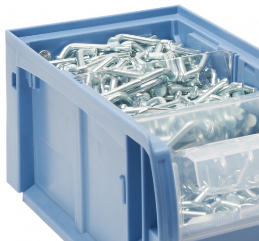 Clear Cross Dividers for Kanban CTB Range Picking Bins