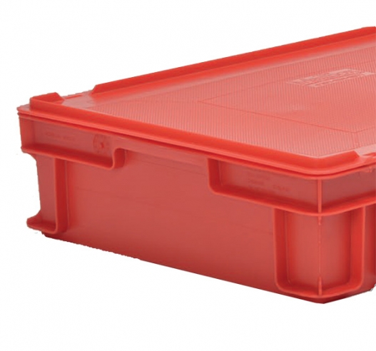 Drop-On Plastic Euro Container Lid