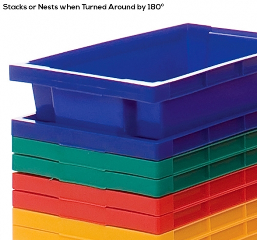 Stackable and Nestable Containers