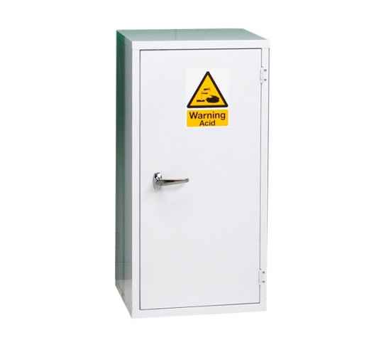 White Acid Storage Cabinet