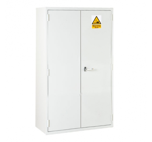 Acid Storage Cabinet In White Example