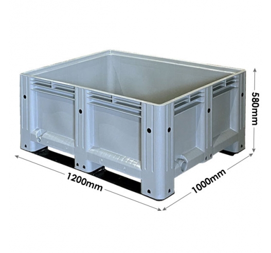 1200 x 1000 x 580mm Pallet Box Dimensions