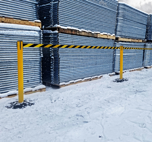 Barriers In Snow