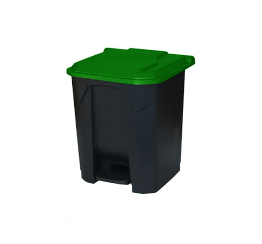 30 Litre Bin With Green Lid