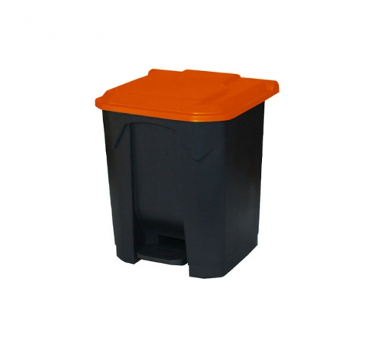 30 Litre Bin With Red Lid