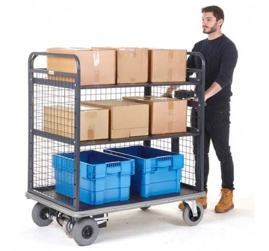 Powered Distribution Trolley In Use