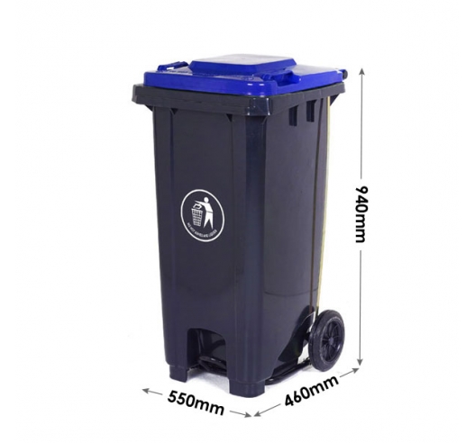 120 Litre Wheeled Bin Dimensions