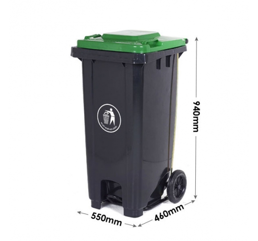 120 Litre Wheeled Bin Dimensions