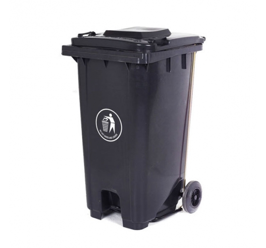 240 Litre Wheeled Bin in Grey