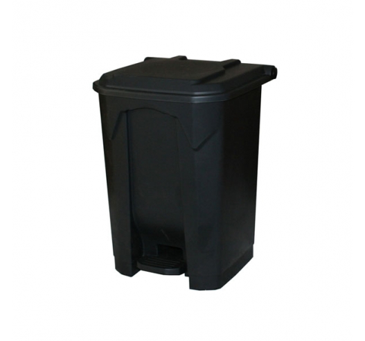 50 Litre Pedal Bin In Dark Grey