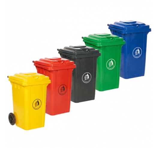 80 Litre Wheeled Bin Colours Available