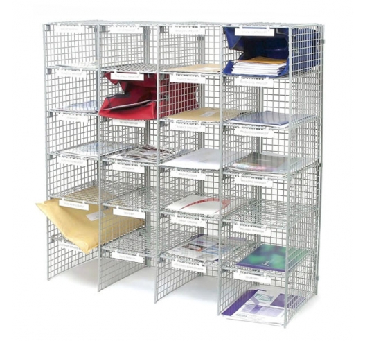 Mailroom Sorting Unit In Grey