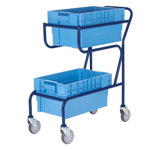 ATT808Y Container Trolley In Blue