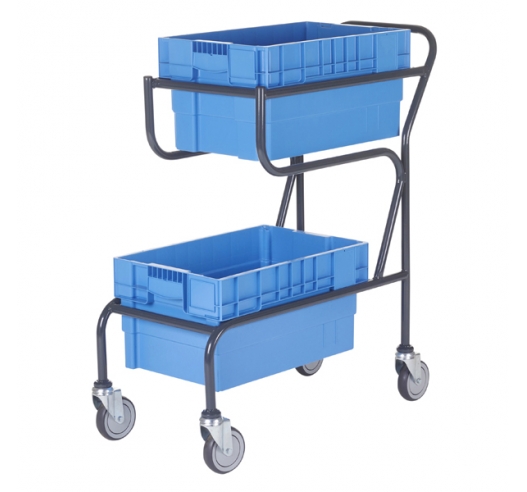 ATT808Y Container Trolley in Grey