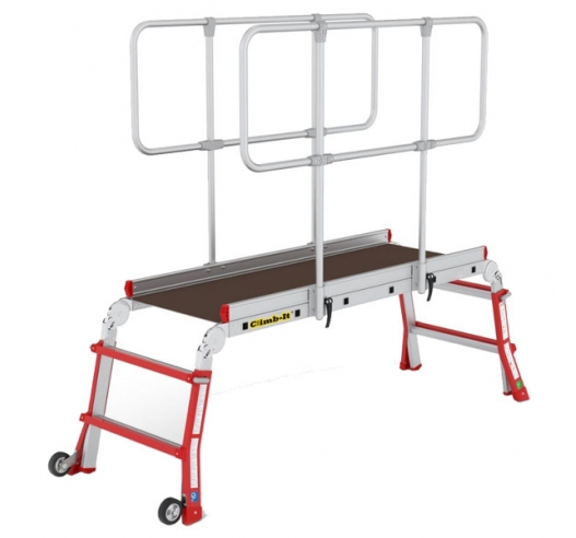 Telescopic Work Platform With Guards