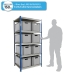 Shelving Bay with 8 x BK-ES64/32 (64.5 Litre) Euro Stacking Containers