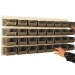 Wall Mountable Louvre Panels for XL Picking Bins