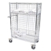 Chrome Wire Laundry Trolley