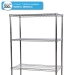 Extra Height Chrome Wire Shelving Bay