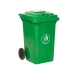 80 Litre Wheeled Bin In Green