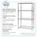 Chrome Wire Shelving Information